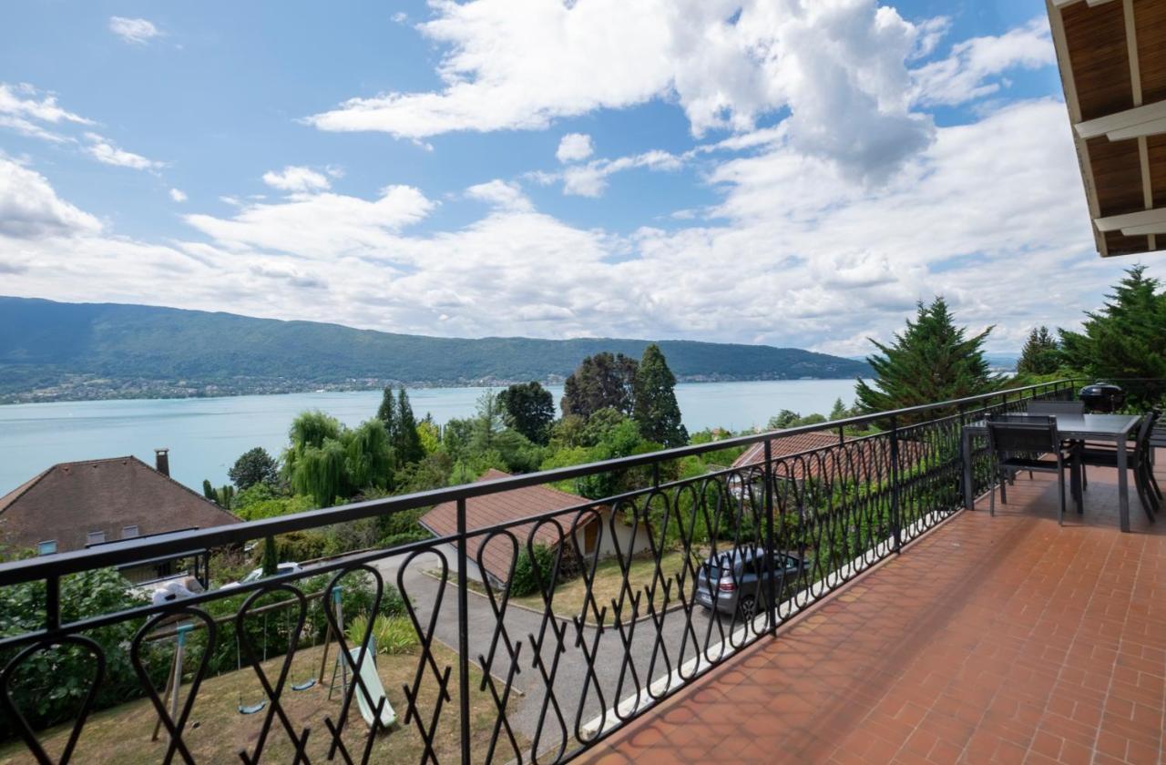 Appartement T4 Avec Vue Imprenable Sur Le Lac D'Annecy à Veyrier-du-Lac Extérieur photo